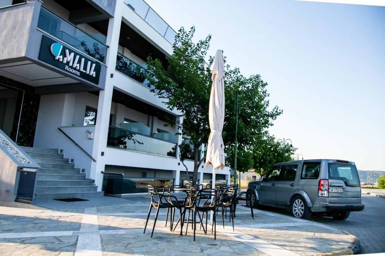 Amalia Rooms Sea View Vrasná Exteriér fotografie