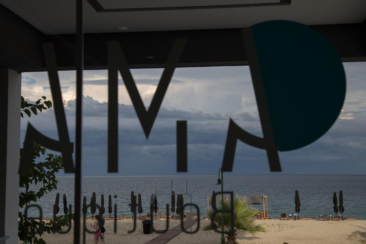 Amalia Rooms Sea View Vrasná Exteriér fotografie