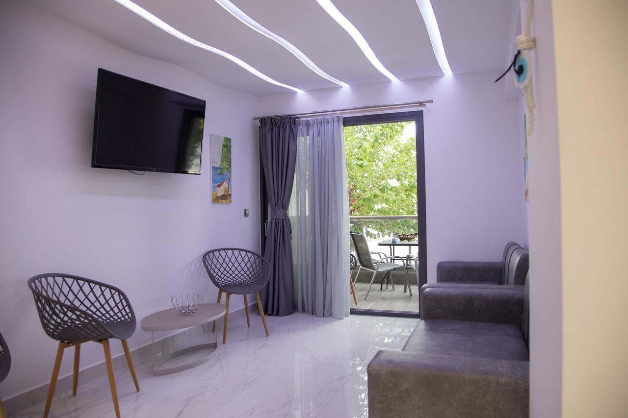 Amalia Rooms Sea View Vrasná Exteriér fotografie